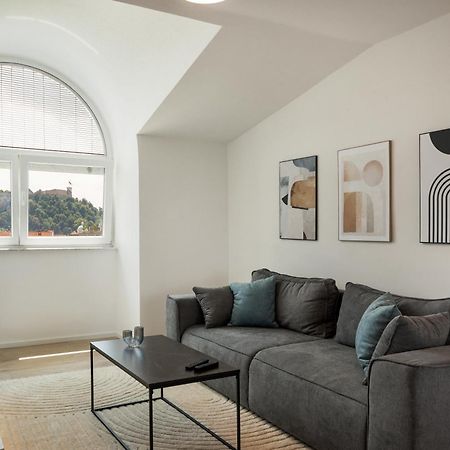 Luxe Penthouse With A Castle View Ljubljana Buitenkant foto