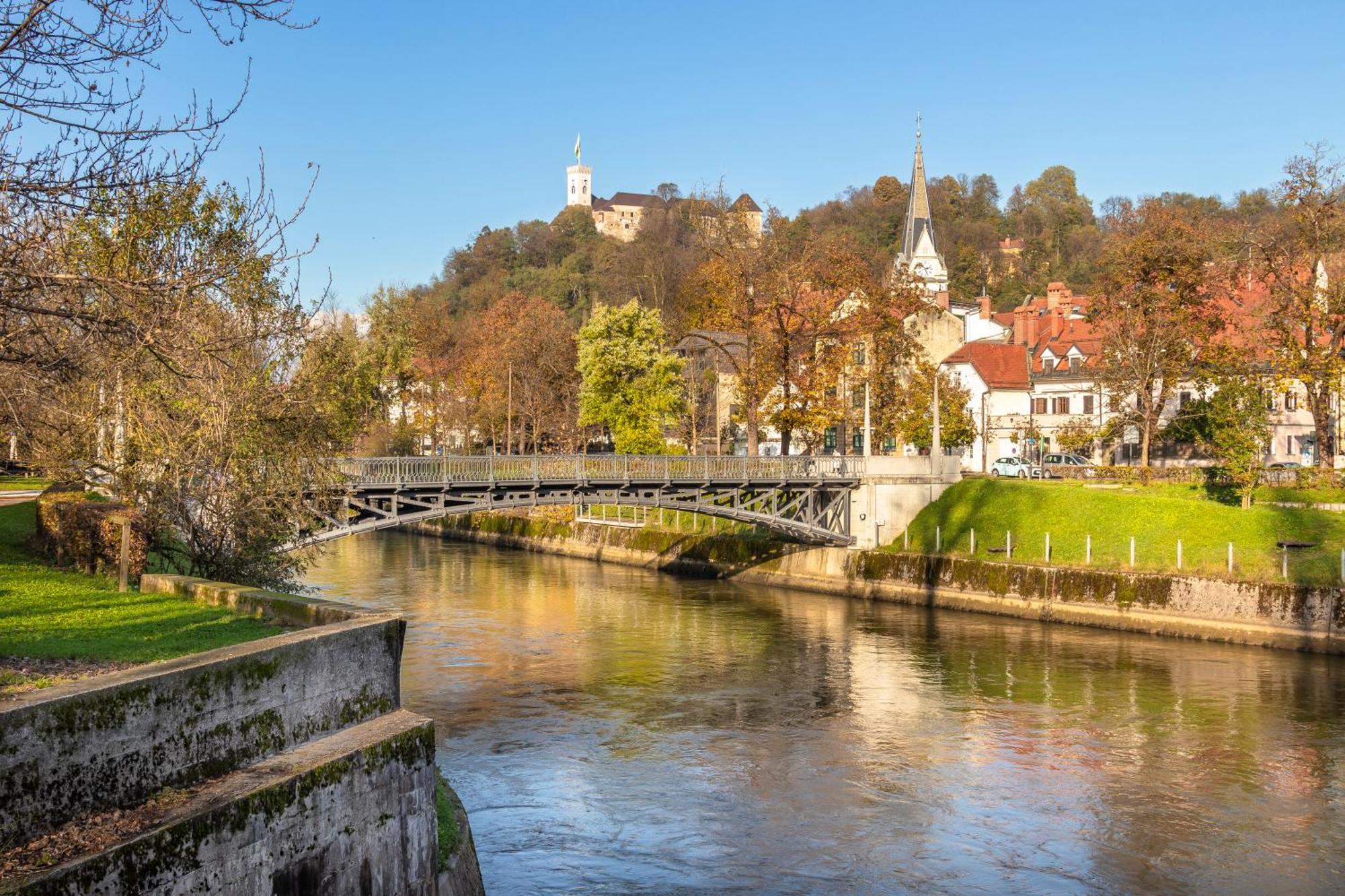Luxe Penthouse With A Castle View Ljubljana Buitenkant foto