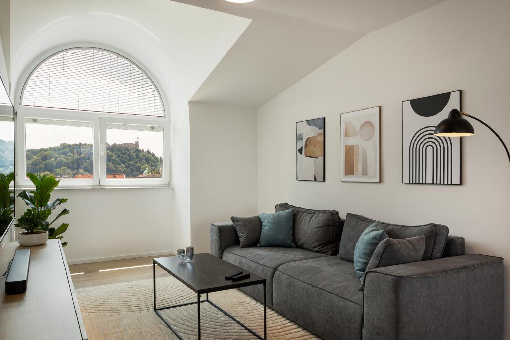 Luxe Penthouse With A Castle View Ljubljana Buitenkant foto