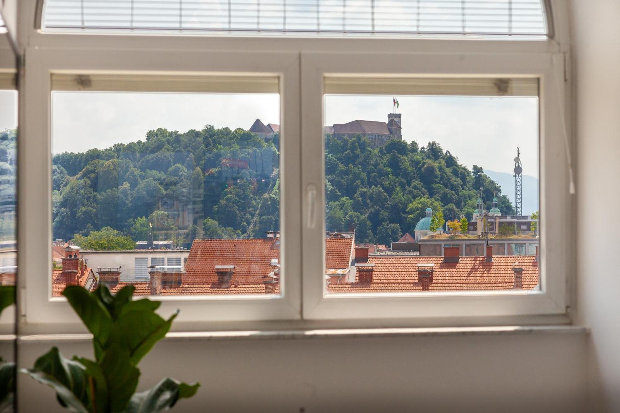 Luxe Penthouse With A Castle View Ljubljana Buitenkant foto